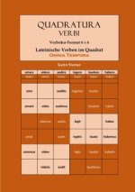 Quadratura Verbi: Lateinische Verben im Quadrat. Verbokuformat 6x6. OMNIA TEMPORA