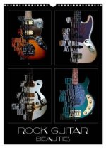 Rock Guitar Beauties (Wall Calendar 2026 DIN A3 portrait), CALVENDO 12 Month Wall Calendar