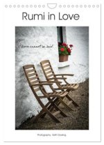 Rumi in Love (Wall Calendar 2026 DIN A4 portrait), CALVENDO 12 Month Wall Calendar