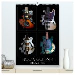 Rock Guitar Beauties (High Quality Premium Wall Calendar 2026 DIN A2 portrait),CALVENDO 12 Month Wall Calendar