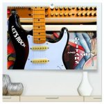 Guitars and Amps - Let's Rock (High Quality Premium Wall Calendar 2026 DIN A2 landscape),CALVENDO 12 Month Wall Calendar