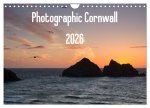 Photographic Cornwall 2026 (Wall Calendar 2026 DIN A4 landscape), CALVENDO 12 Month Wall Calendar
