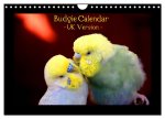 Budgie Calendar - UK Version (Wall Calendar 2026 DIN A4 landscape), CALVENDO 12 Month Wall Calendar
