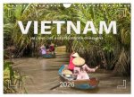 VIETNAM - Im Land des aufsteigenden Drachens (Wandkalender 2026 DIN A4 quer), CALVENDO Monatskalender
