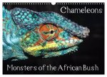 Chameleons Monsters of the African Bush (Wall Calendar 2026 DIN A3 landscape), CALVENDO 12 Month Wall Calendar