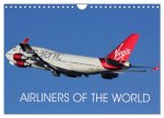 Airliners of the World (Wall Calendar 2026 DIN A4 landscape), CALVENDO 12 Month Wall Calendar