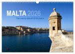 Malta. The sunny island full of charm. (Wall Calendar 2026 DIN A3 landscape), CALVENDO 12 Month Wall Calendar