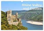 Rhine Valley and Castles (Wall Calendar 2026 DIN A3 landscape), CALVENDO 12 Month Wall Calendar
