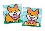 Diamentowa mozaika na magnesie IDEYKA 9x9 cm kids Zabawne Psy