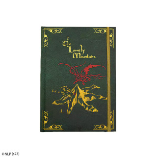 Hobbit Hardcover Notebook with foldable map