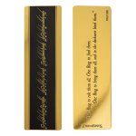 One Ring Metal Bookmark