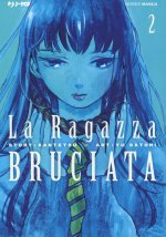 ragazza bruciata