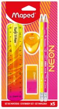 Zestaw szkolny Neon 5 elementów