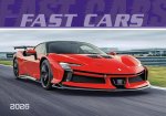 Kalendář 2026 Fast cars, nástěnný, 48,5 x 34 cm