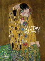 Kalendář 2026 Gustav Klimt, nástěnný, 42 x 56 cm