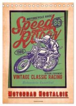 Motorrad Nostalgie (Tischkalender 2026 DIN A5 hoch), CALVENDO Monatskalender