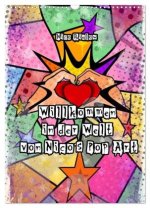 Willkommen in der Welt von Nico's Pop Art (Wandkalender 2026 DIN A3 hoch), CALVENDO Monatskalender