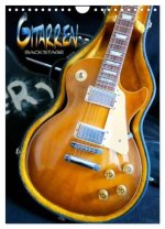 Gitarren backstage (Wandkalender 2026 DIN A4 hoch), CALVENDO Monatskalender