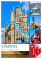 London ist eine Reise wert (Wandkalender 2026 DIN A3 hoch), CALVENDO Monatskalender