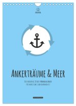 hafenprinzessin: Ankerträume & Meer - Der moderne Zitate-Wandkalender für maritime Lebensmomente! (Wandkalender 2026 DIN A4 hoch), CALVENDO Monatskale