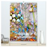 Digitale Formationen (hochwertiger Premium Wandkalender 2026 DIN A2 hoch), Kunstdruck in Hochglanz