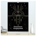 Schamanische Energiesymbole (hochwertiger Premium Wandkalender 2026 DIN A2 hoch), Kunstdruck in Hochglanz