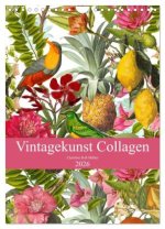 Vintagekunst Collagen (Wandkalender 2026 DIN A4 hoch), CALVENDO Monatskalender