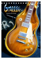 Gitarren backstage (Tischkalender 2026 DIN A5 hoch), CALVENDO Monatskalender