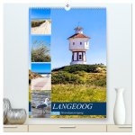LANGEOOG Strandspaziergang (hochwertiger Premium Wandkalender 2026 DIN A2 hoch), Kunstdruck in Hochglanz