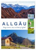 Allgäu, Berge, Wiesen, Seen und Kühe. (Wandkalender 2026 DIN A4 hoch), CALVENDO Monatskalender