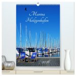 Marina Heiligenhafen (hochwertiger Premium Wandkalender 2026 DIN A2 hoch), Kunstdruck in Hochglanz