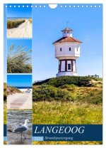 LANGEOOG Strandspaziergang (Wandkalender 2026 DIN A4 hoch), CALVENDO Monatskalender