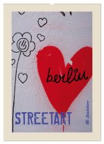 Berlin Love Streetart (Wandkalender 2026 DIN A2 hoch), CALVENDO Monatskalender
