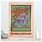 Motorrad Nostalgie (hochwertiger Premium Wandkalender 2026 DIN A2 hoch), Kunstdruck in Hochglanz