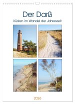 Der Darß - Küsten im Wandel der Jahreszeit (Wandkalender 2026 DIN A3 hoch), CALVENDO Monatskalender