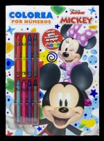 Mickey Colorea Por Numeros Con Ceras