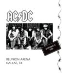 Reunion Arena, Dallas, Tx, October 11 1985