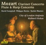 Clarinet Concerto, Flute & Harp Concerto