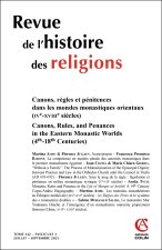 Revue de l'histoire des religions - Nº3/2025