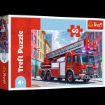 Puzzle 60  Wóz Strażacki 17405