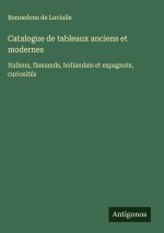 Catalogue de tableaux anciens et modernes