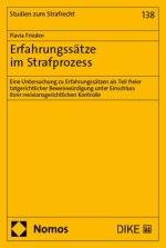 Erfahrungssätze im Strafprozess
