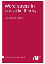 Word stress in prosodic theory