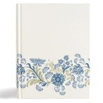 Csb Notetaking Bible, Large Print Edition, Cream Floral Cloth over Board