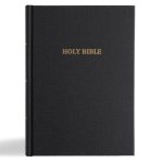 KJV Study Bible, Personal Size Edition, Black Cloth over Board