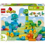Lego Duplo 10451. 3 w 1 Dinozaury na kółkach