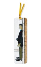 LS LOWRY MAN LYING ON A WALL BKMARKS