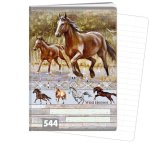 Sešit A5, 40 listů, typ 544 Wild horses