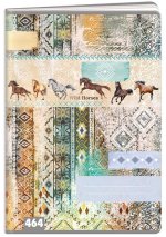 Sešit A4, 60 listů, typ 464 Wild horses