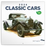 Kalendář 2026 poznámkový: Classic Cars - Václav Zapadlík 30 x 30 cm